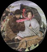 Ford Madox Brown the last of england oil painting on canvas